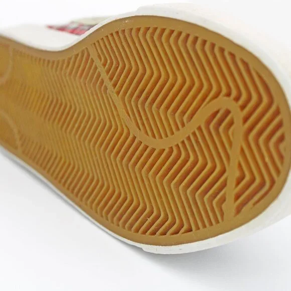 Nike Blazer Women’s Vintage Plaid Red / Grey High Top Sneakers: Size 10 - Picture 5 of 8